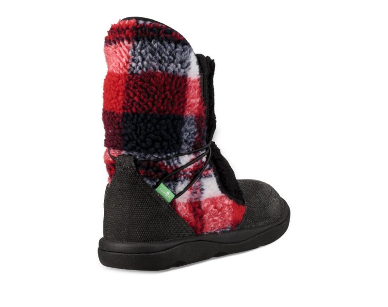 Sanuk Tripper Flurry Women's Boots Black | Canada 74JPQ